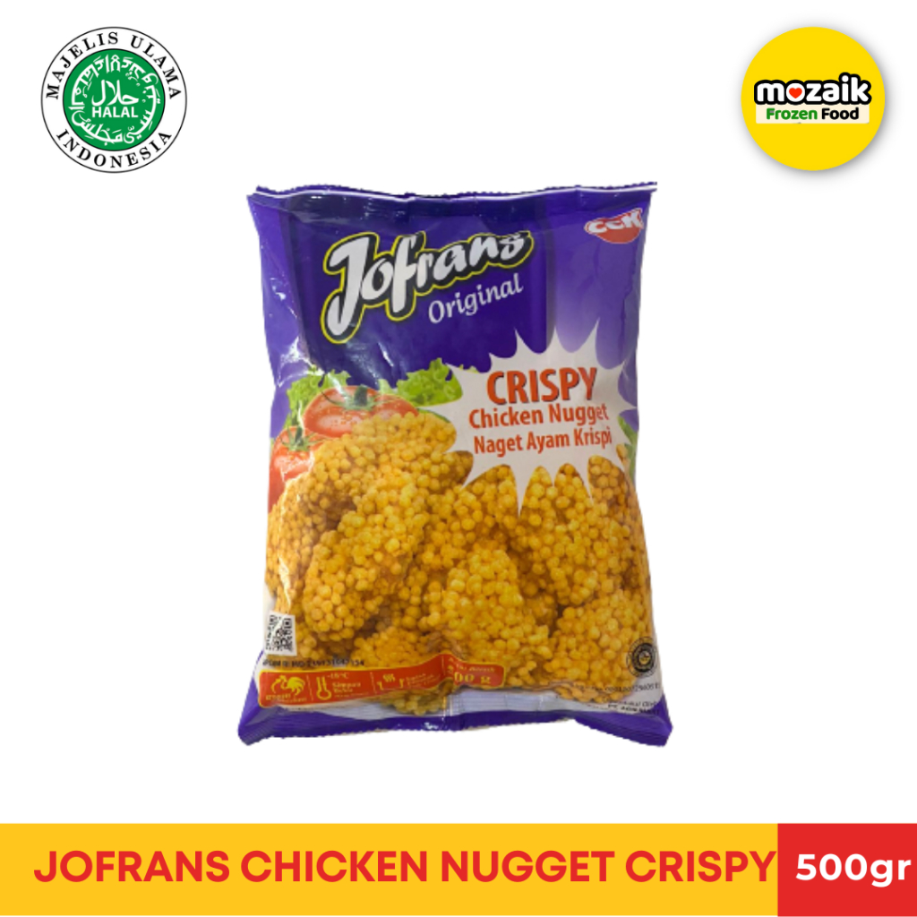 

Jofrans Nugget Crispy 500gr Frozen Mart Frozen Food Palembang