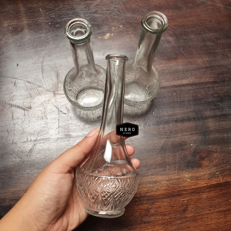 Vas Vintage / Vas Kaca / Bohemian Vas / Nordic Vas / Simple Vas / Vas Bunga Kaca / Vas Mini