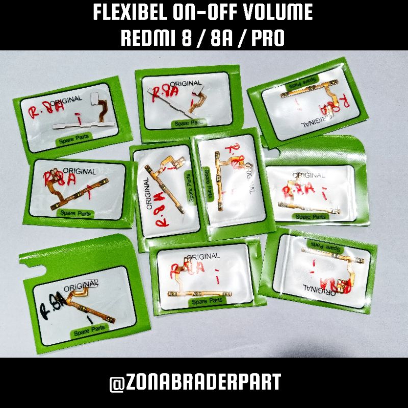 FLEXIBEL ON-OFF VOLUME REDMI 8 / 8A / PRO