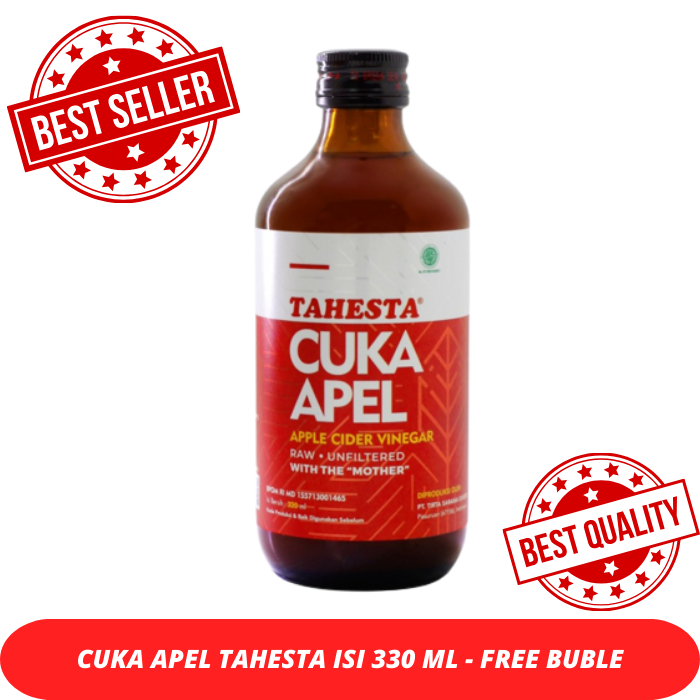 

Apple Cider Vinegar 320 ml Cuka apel Tahesta Sumplemen Daya Tahan Tubuh