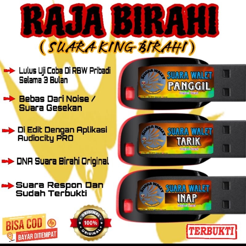Paket Suara Walet King Birahi Original ( Limited Edition )