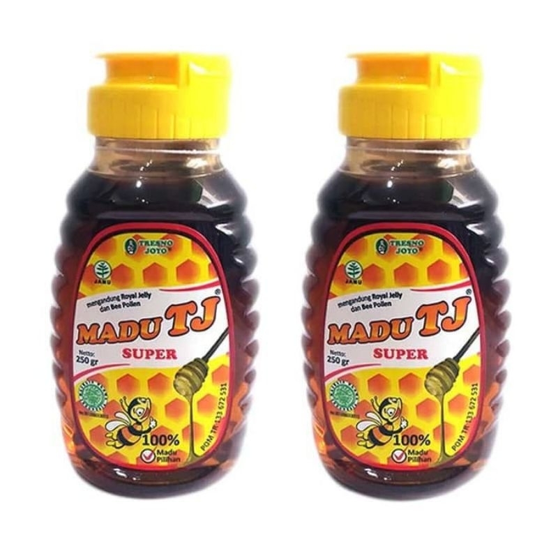 MADU TJ MURNI 125gr 250gr 500gr / MADU TJ EXTRA MADU TJ SUPER 125gr 250gr