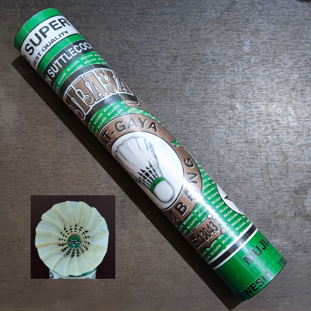 Shutlecock Muji Jaya Hijau Kok Badminton