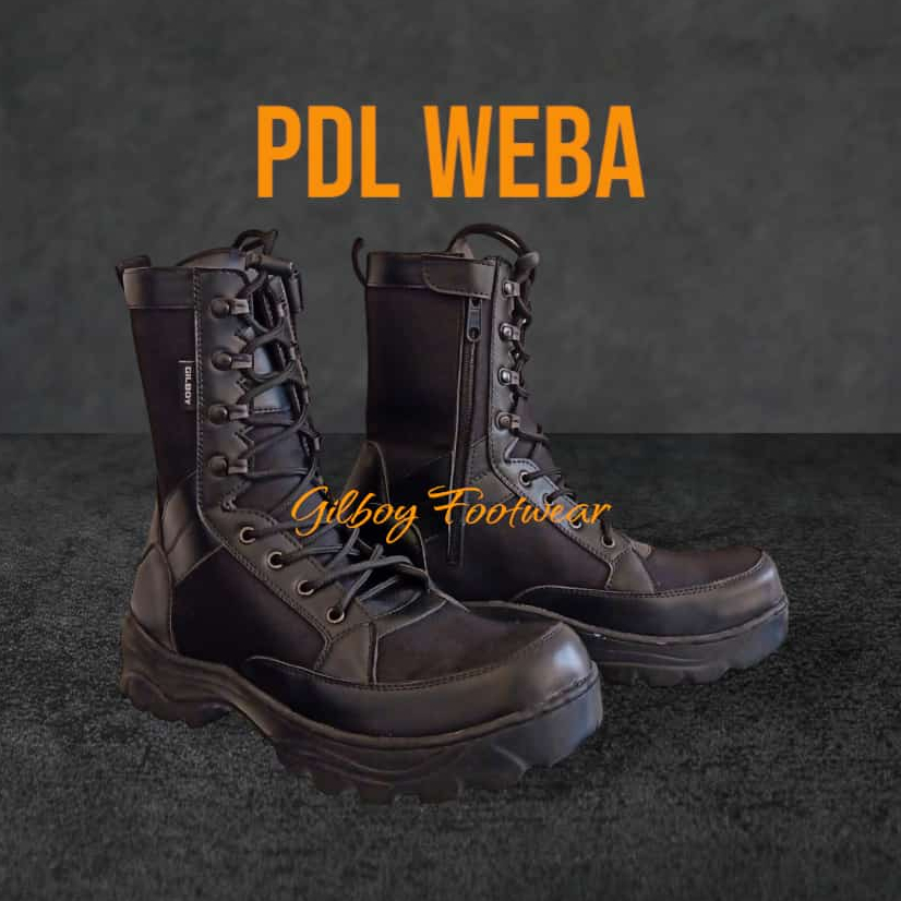 COD SEPATU PDL WEBA JATAH TNI POLRI SECURITY SEPATU PDL UJUNG BESI