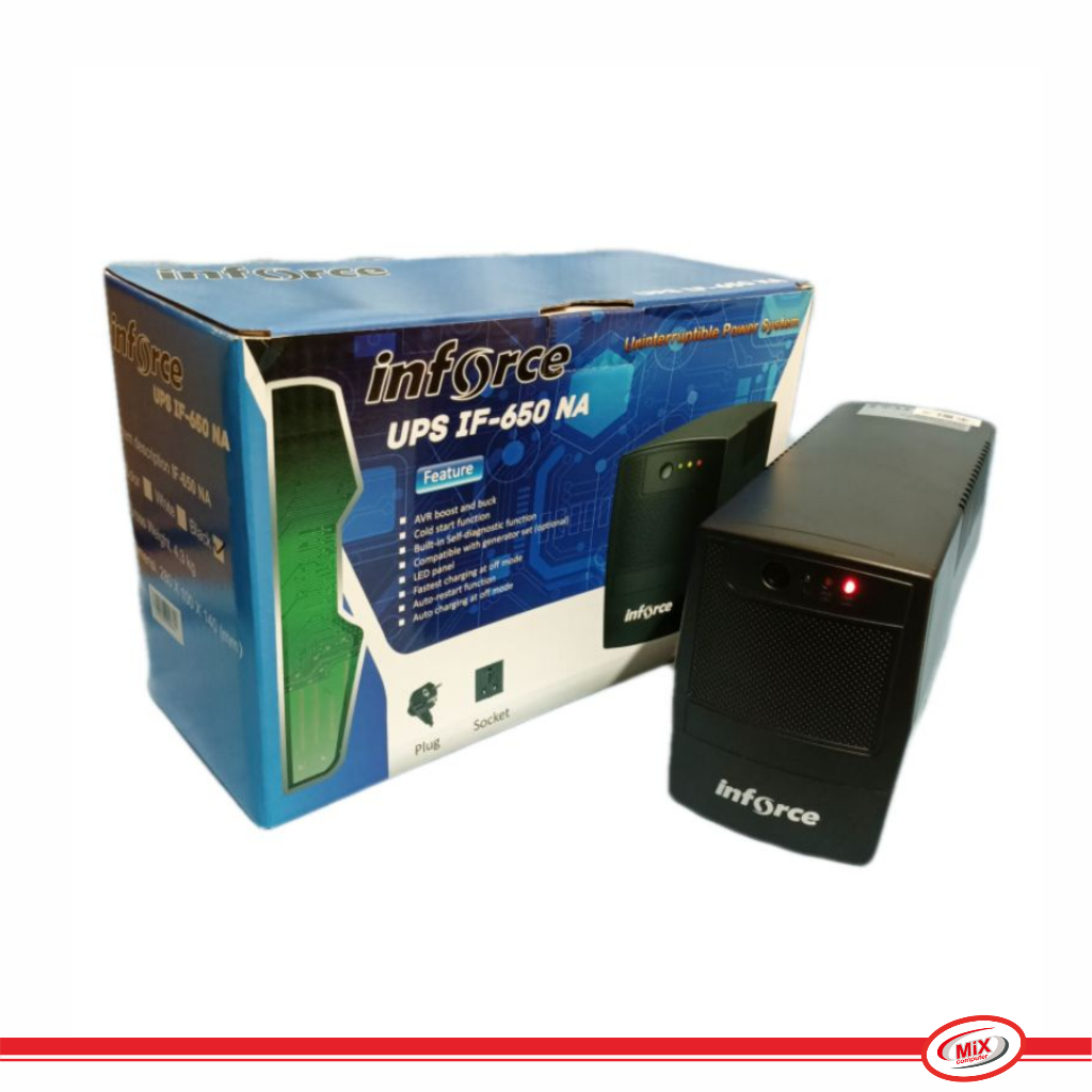 UPS Inforce 650na with AVR IF 650 NA - 300W