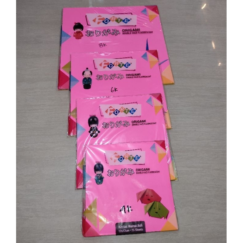

Kertas origami 25pcs 12x12 - 20x20cm