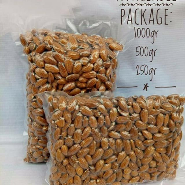 

ALMOND PANGGANG / KACANG ALMOND PANGGANG 500GRAM / ROASTED NATURAL ALMOND