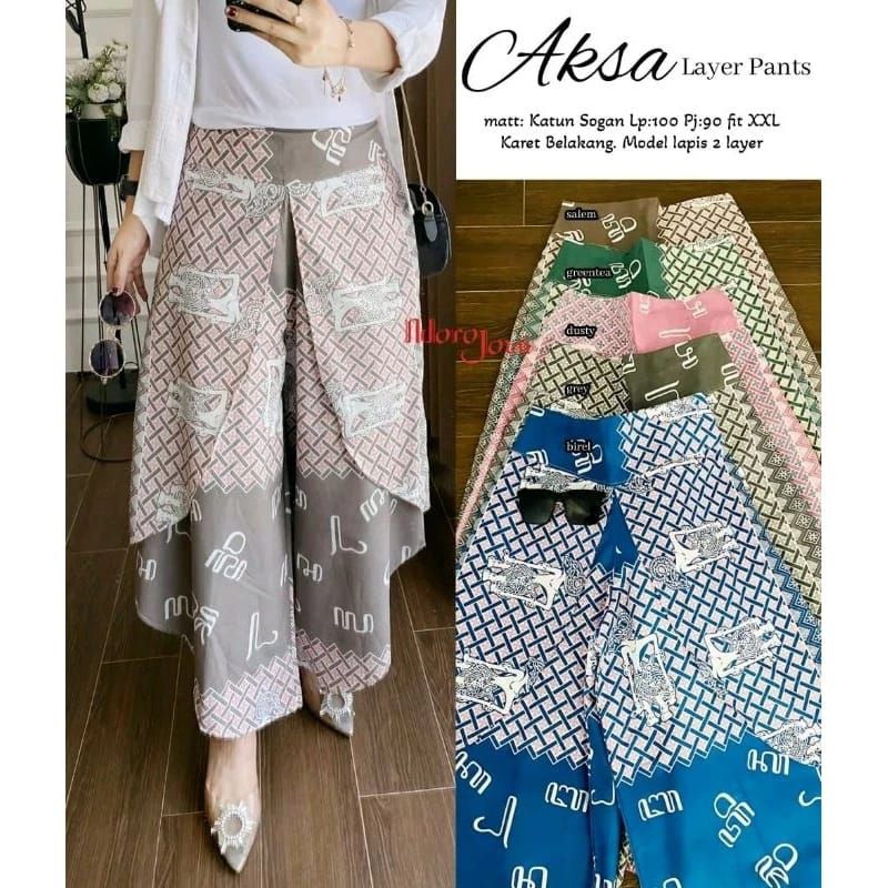 Aksa celana batik