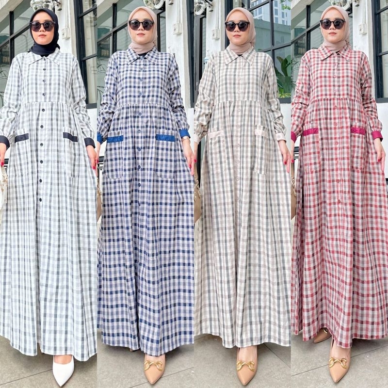 Azzura Dress Muslim by DNQ 030923