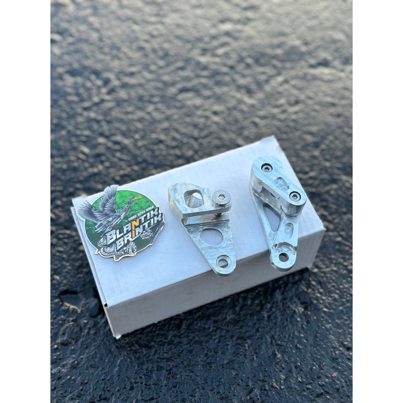 Breket selang rem pasang ninja r rr klem selang almu cnc pnp skok ninja r rr