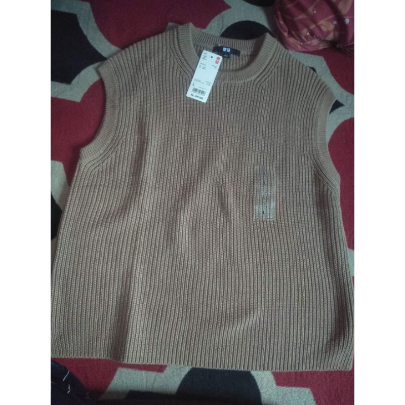 Rompi Rajut Uniqlo Original (PL)