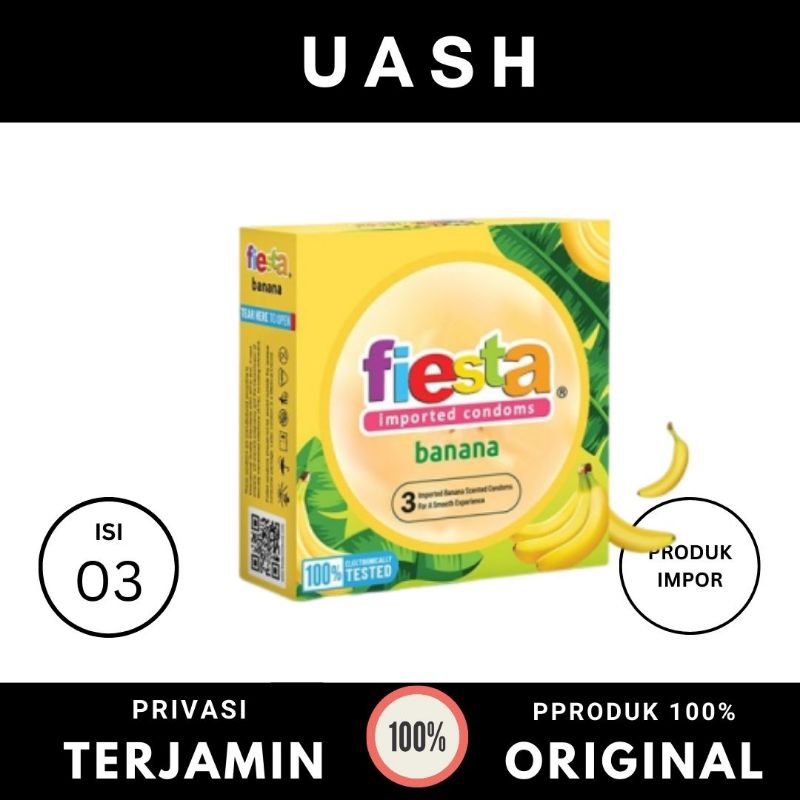 Kondom Fiesta Rasa Banana Pisang