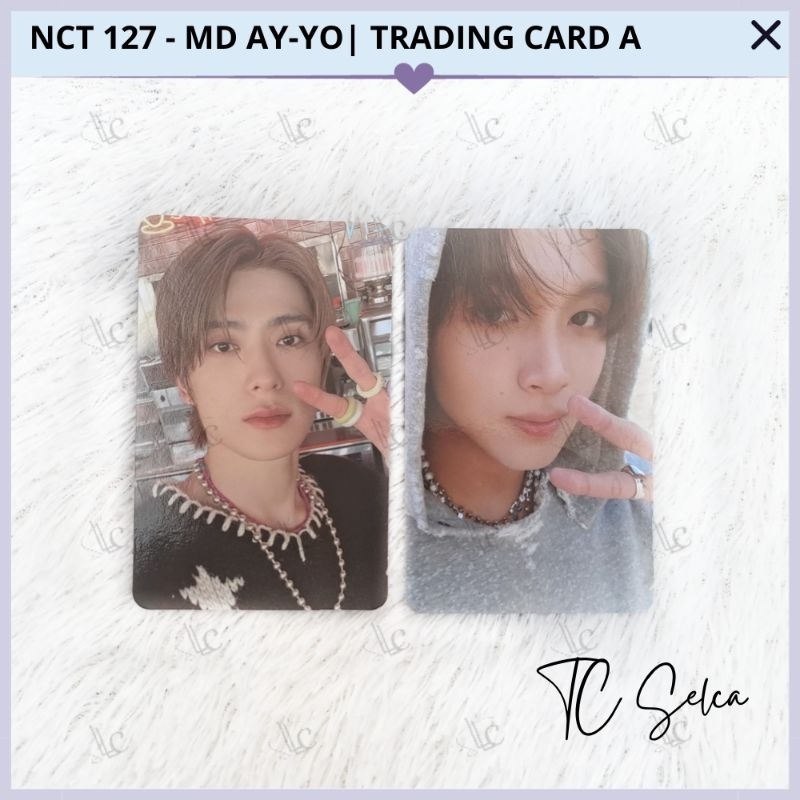 [NCT 127] Trading Card MD Ay-yo A Selca Ver Jaehyun, Haechan