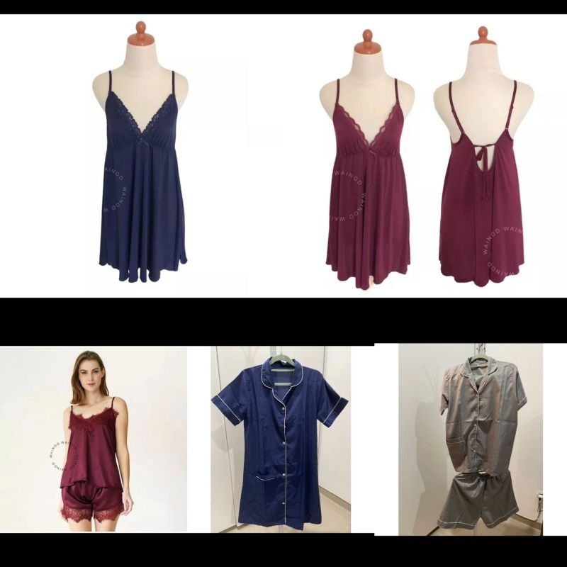 preloved baju tidur murah / preloved baju tidur masih bagus / preloved lingerie / preloved baju bobo