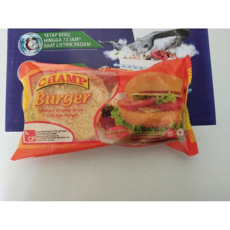 

CHAMP DAGING BURGER CRISPY