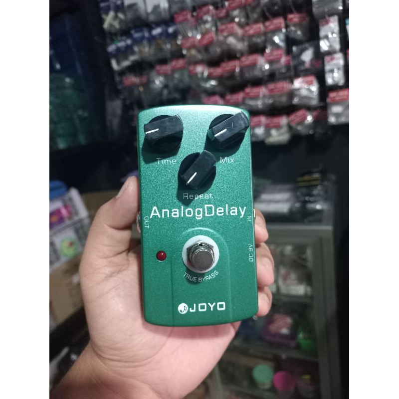 EFEK GITAR ELEKTRIK JOYO ANALOG DELAY JOYO JF 33 EFEK DELAY DILAY