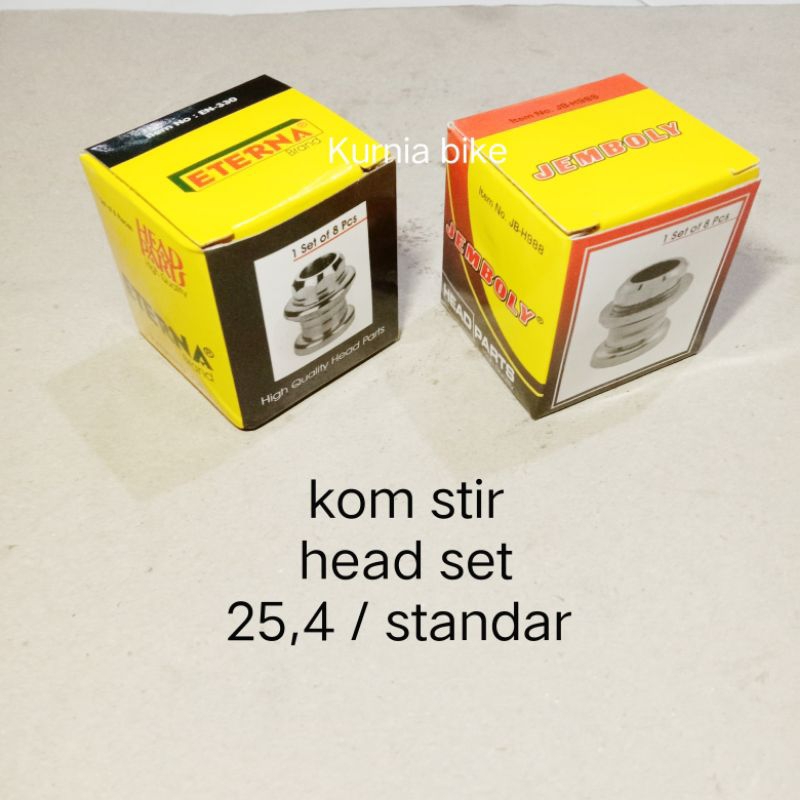 head set kom stir kom fork sepeda federal BMX ukuran tiang fork 25,4 headset garpu standar komplit m
