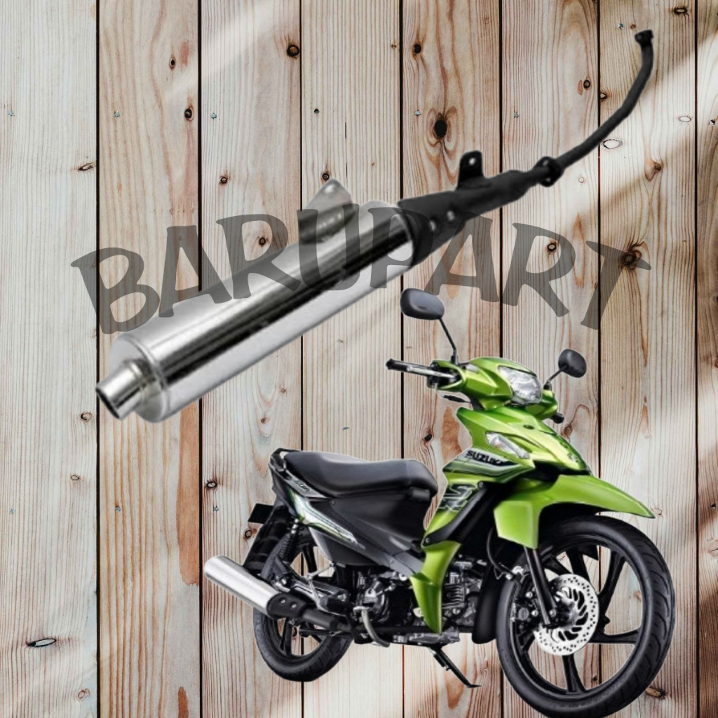 Knalpot Suzuki Smash Titan Model Standar Original
