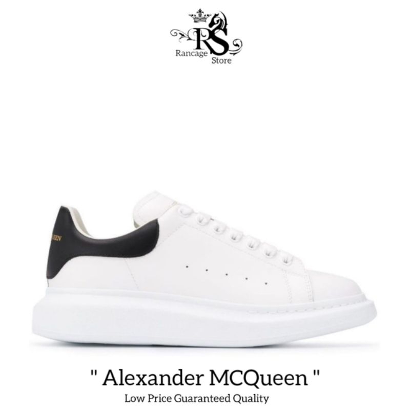 Jual Sepatu Alexander MCQueen White Black//High Premium Original