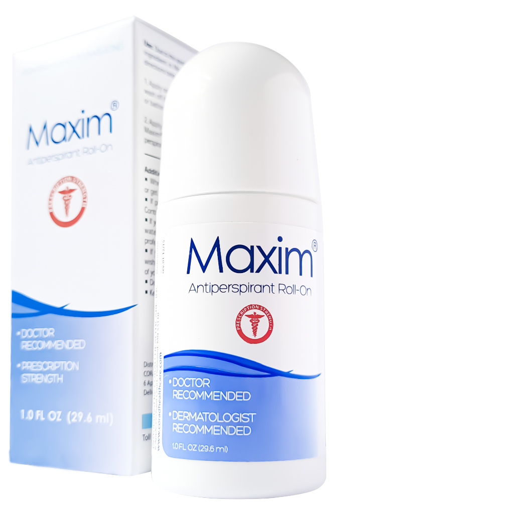 Maxim Antiperspirant Roll On 15% Volume 30ml + 1 Sachet Wipe 15%