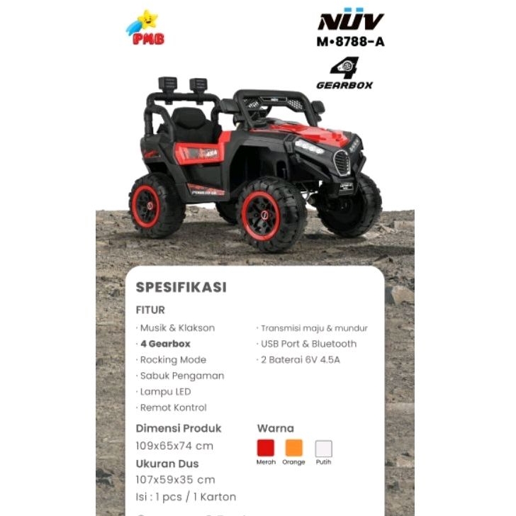 MOBIL AKI 4 GEARBOX NEW PMB NUV M8788/2 gearbox UTX M8788