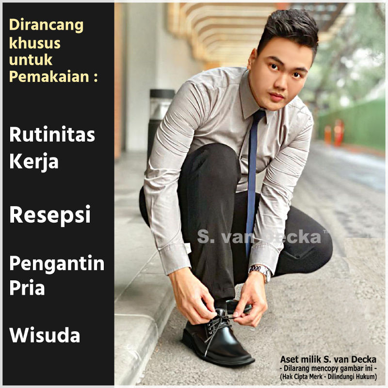 Exclusive Sepatu Pantofel Pria Pantofel Hitam Pria Sepatu Pantopel Fantofel Kulit Kerja Formal Pdh