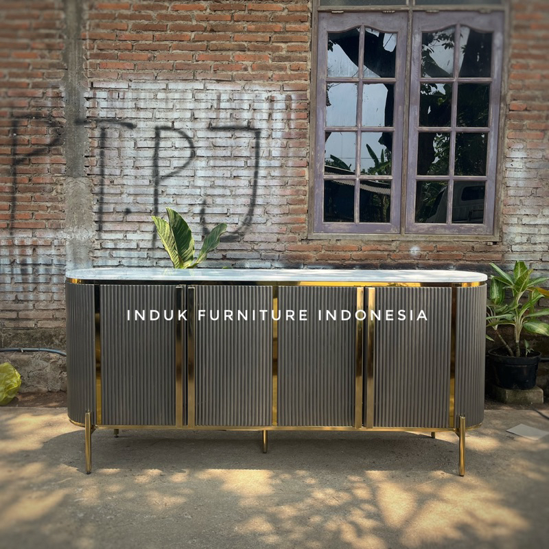 MEJA PAJANGAN PREMIUM MARMER CARARA ITALY