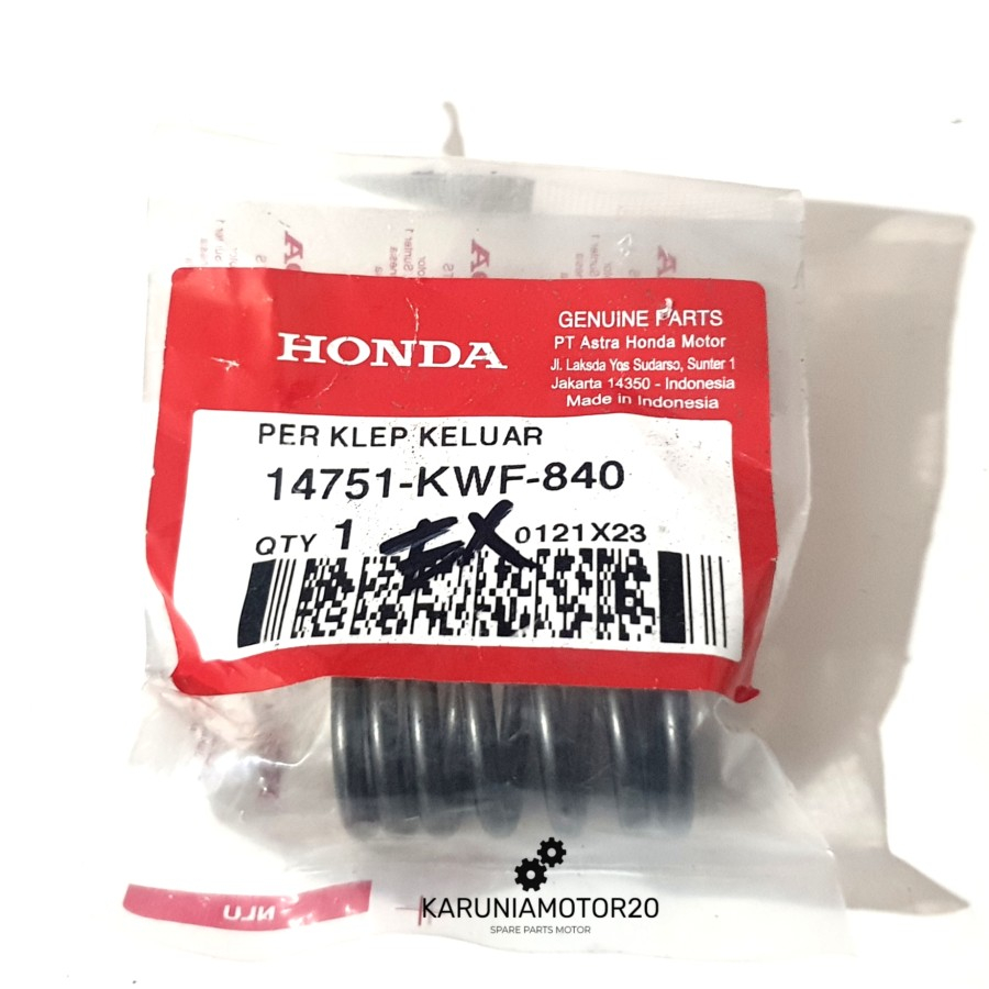 Per Klep Keluar Ex Verza 150/Mega Pro New Original AHM 14751-KWF-840