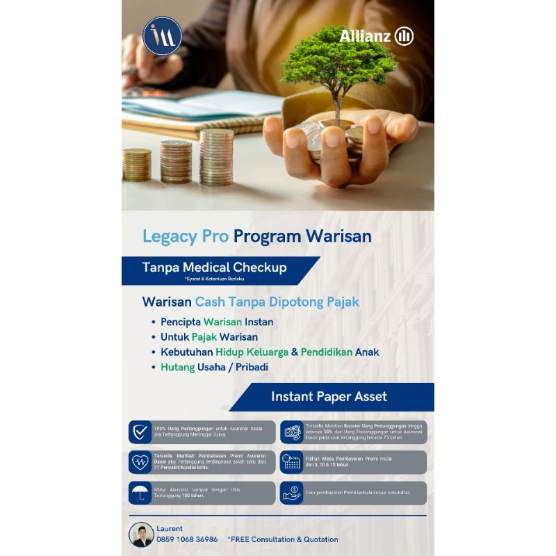 Asuransi Jiwa Allianz Legacy Pro