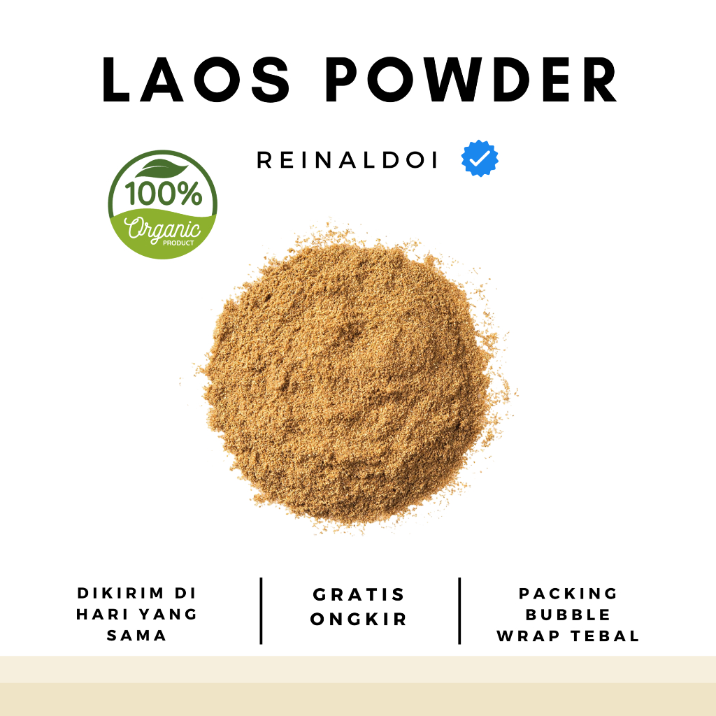

Laos Bubuk Lengkuas Powder Rempah 100 GR
