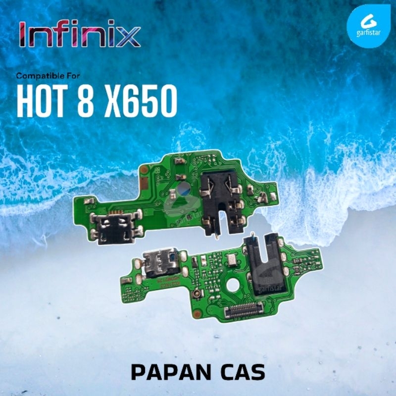 Papan cas Infinix Hot 8 X650