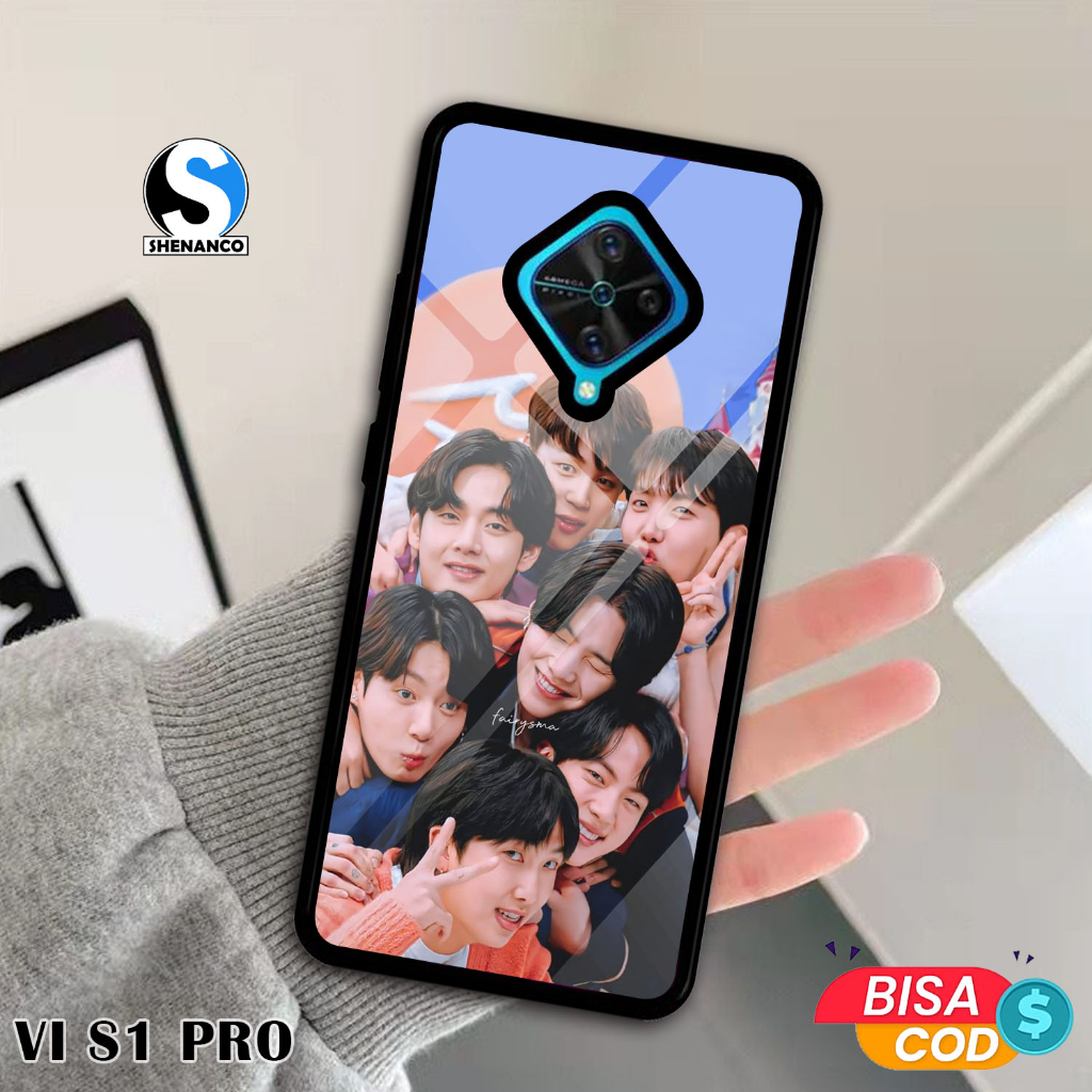 [COD]Case Vivo Vivo S1 PRO Casing Hp Motif Aesthetic BTS KPOP 16 Gambar Custom Desain Kekinian Kesin