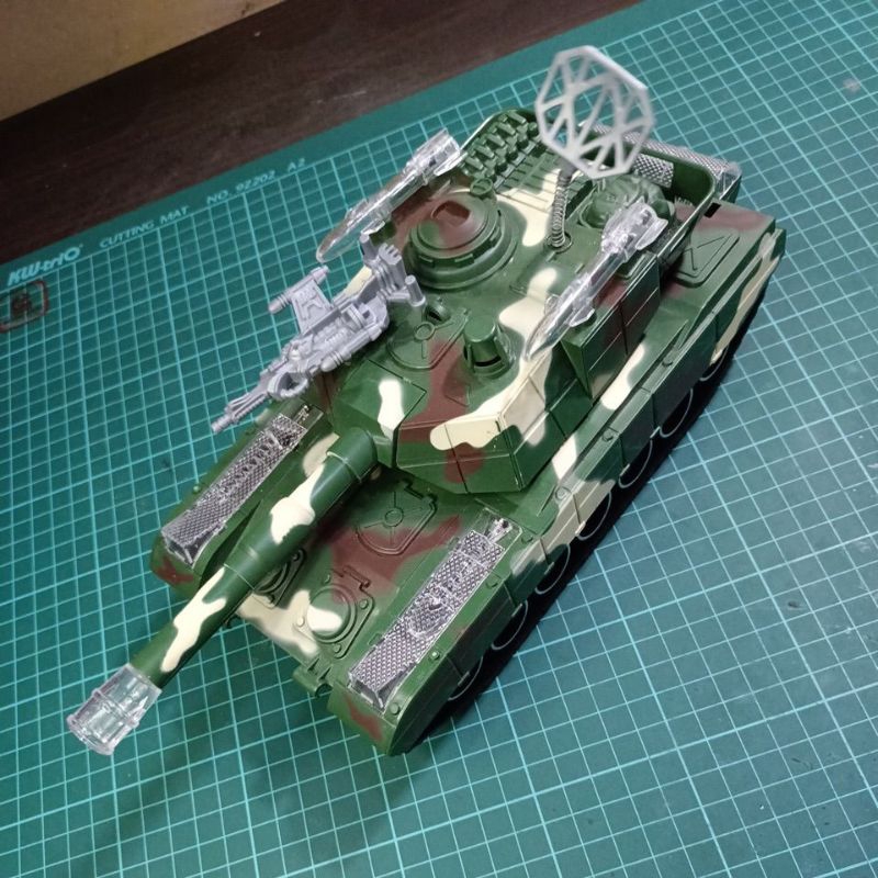 rc tank body dan kit aja