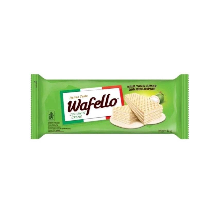 

Wafer Wafello Coconut Cream Bigpack ( Harga satuan)