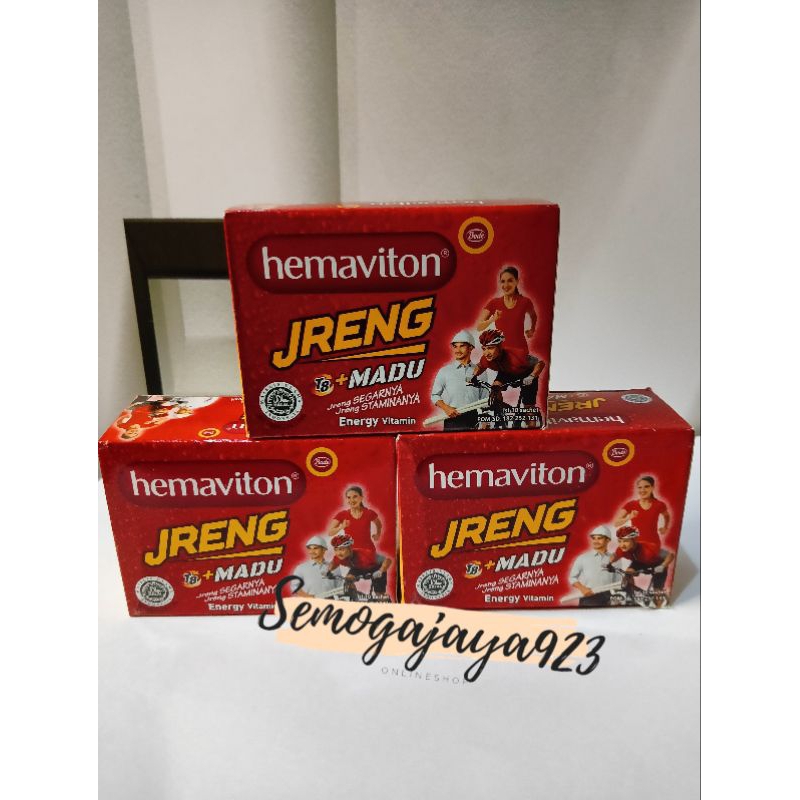 

Hemaviton jreng madu 1 box isi 10pcs | Jreng