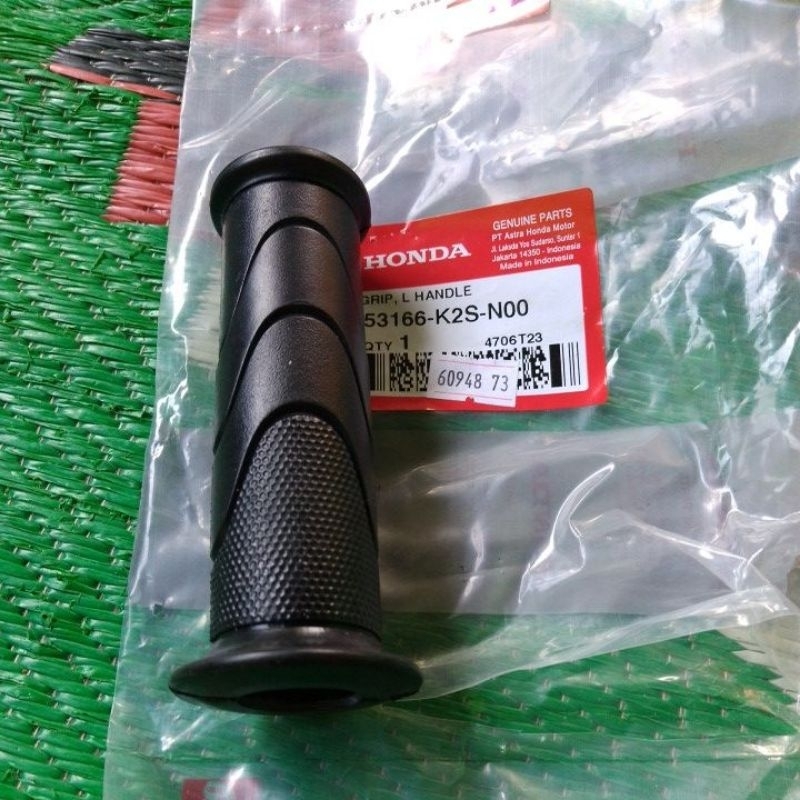 53166-K2S-N00 hanfat grip L kiri Handle vario 125 150 160 Revo absolute Supra x125 2014 Ori Asli Ahm