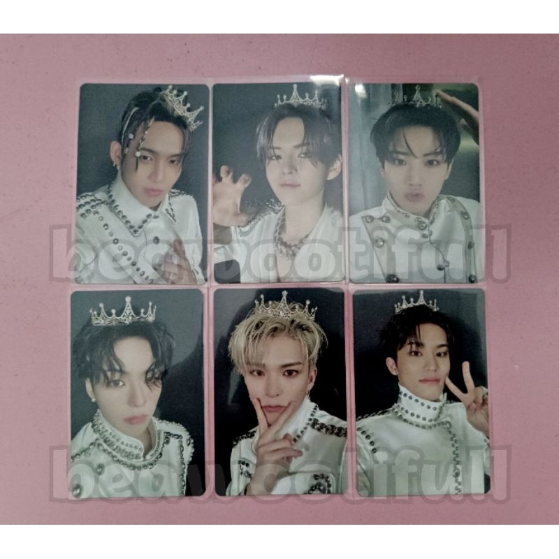photocard treasure reboot first press || pc hyunsuk yoshi junkyu jaehyuk asahi jeongwoo prince crown