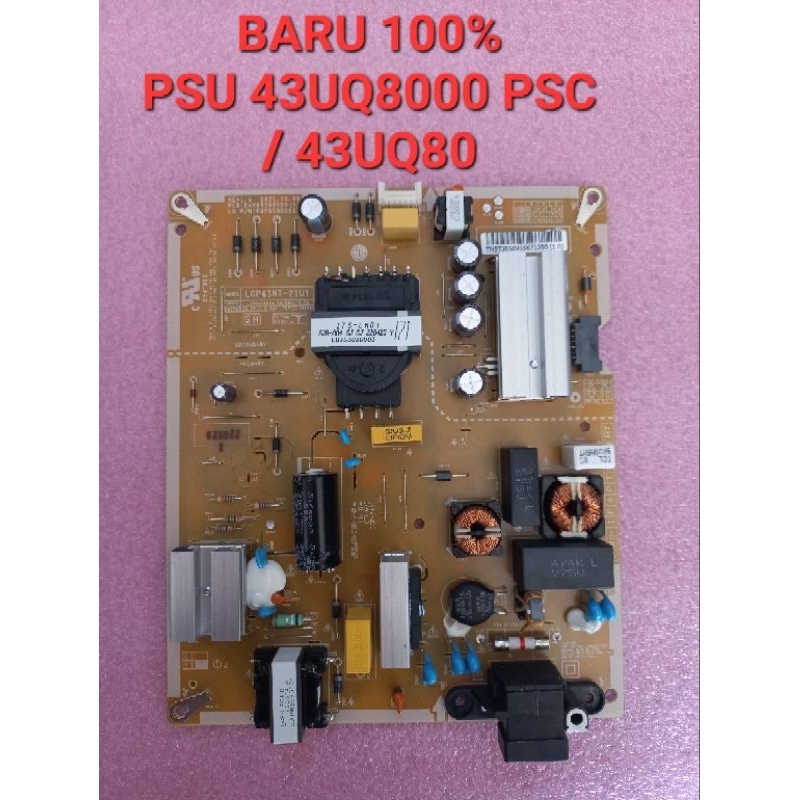 power suplay - power suplai -  psu - smps regulator tv led lg - 43UQ8000PSC / 43UQ8050PSC / 43UQ80 /