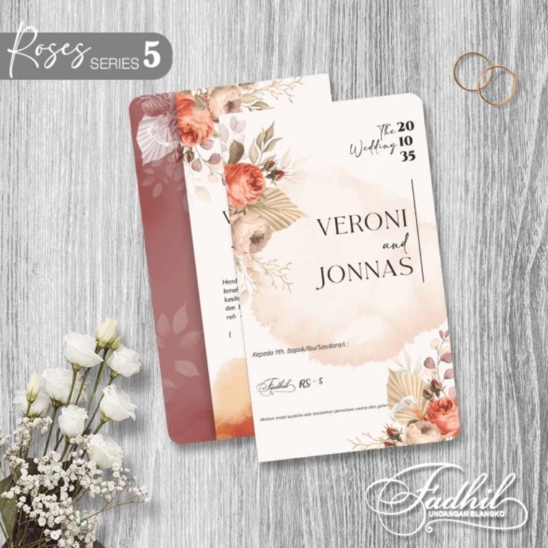 Blanko Undangan Kosong Fadhil RS 05