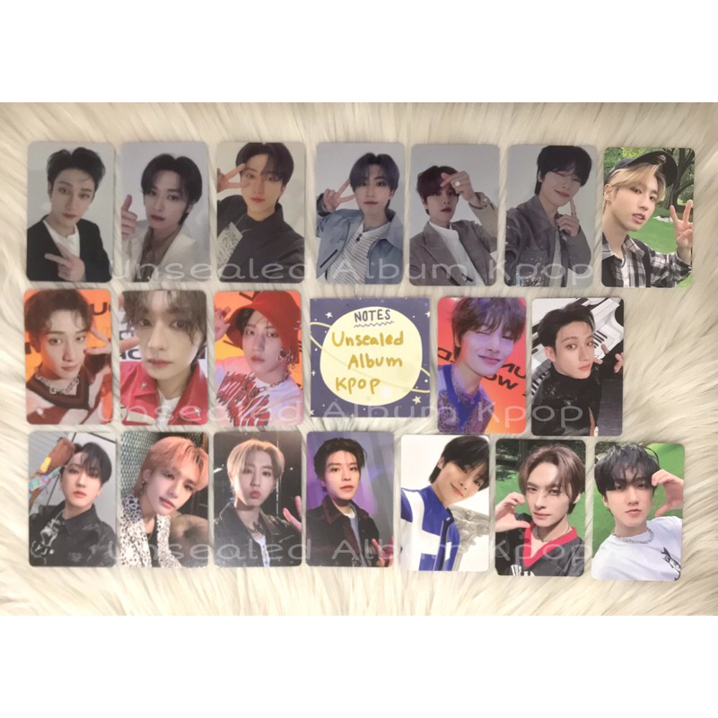 Stray Kids 5star ldf lotte duty free skz pob benefit Photocard PC only Bangchan sclass s-class Lee K