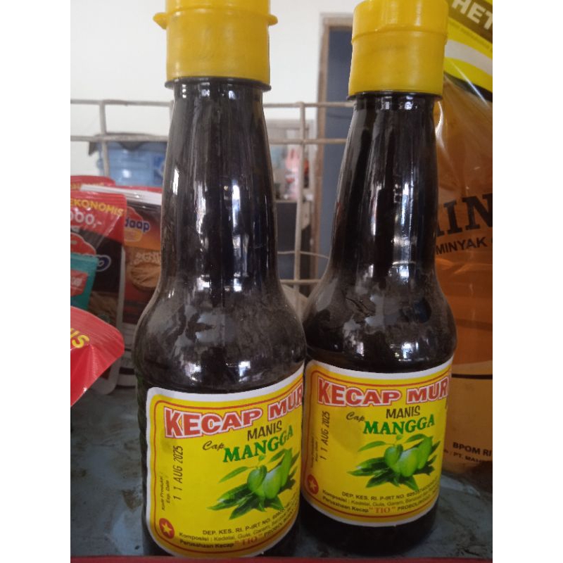 

kecap murni mangga manisnya pas(terlaris, cobain yuk)