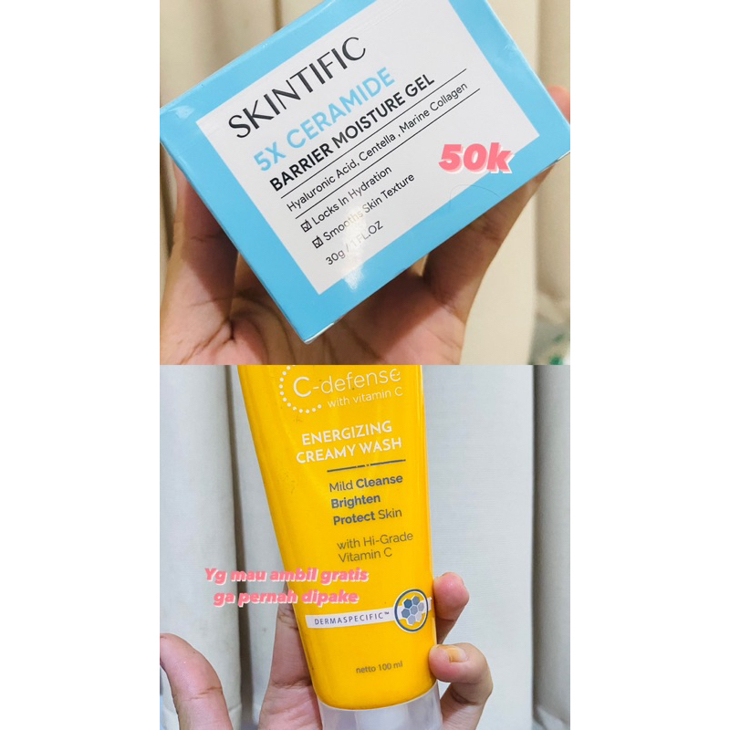 Cream Whitelab Serum Tavi Blush on Makeover