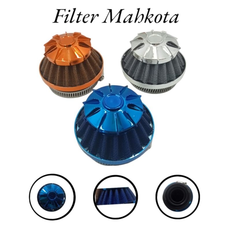 Saringan Filter Karbu Mahkota Saringan filter Karbu Variasi Universal
