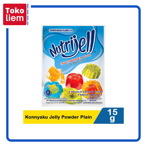 

Nutrijell Konnyaku Jelly Powder Plain 15G