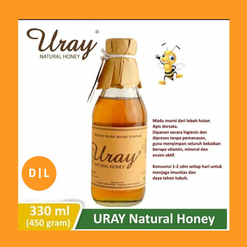 

Madu Uray 330Ml / 450 gr