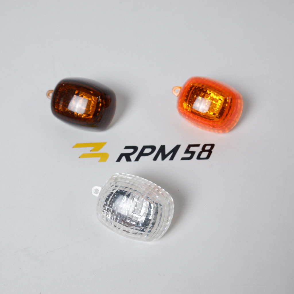 Kaca Sein Mika Sein Kawasaki Ninja R RR Ninja 2tak SSR ORIGINAL Bening Kuning Gelap Kuning Terang