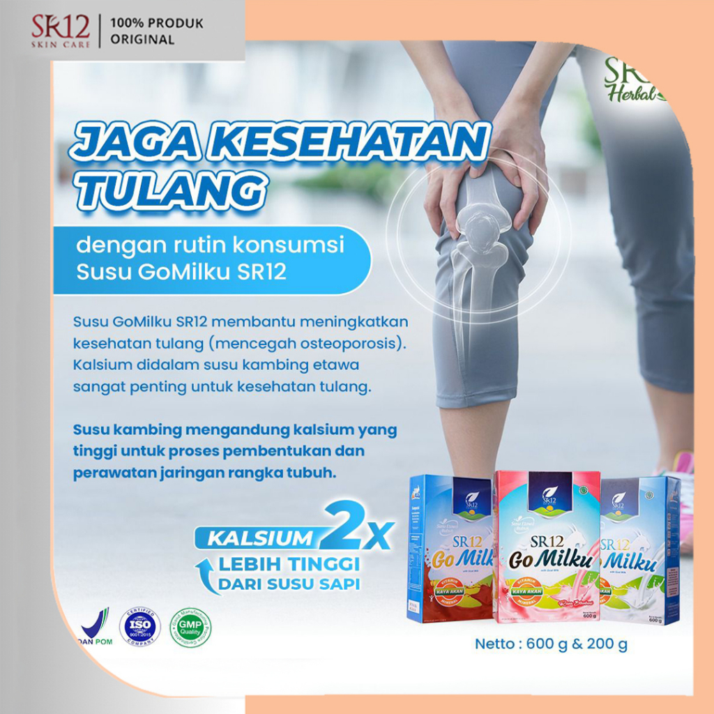 

Gomilku 200g Susu Kambing Etawa Susu Kesehatan Tulang Nyeri Sendi Sakit Pinggang Reumatik