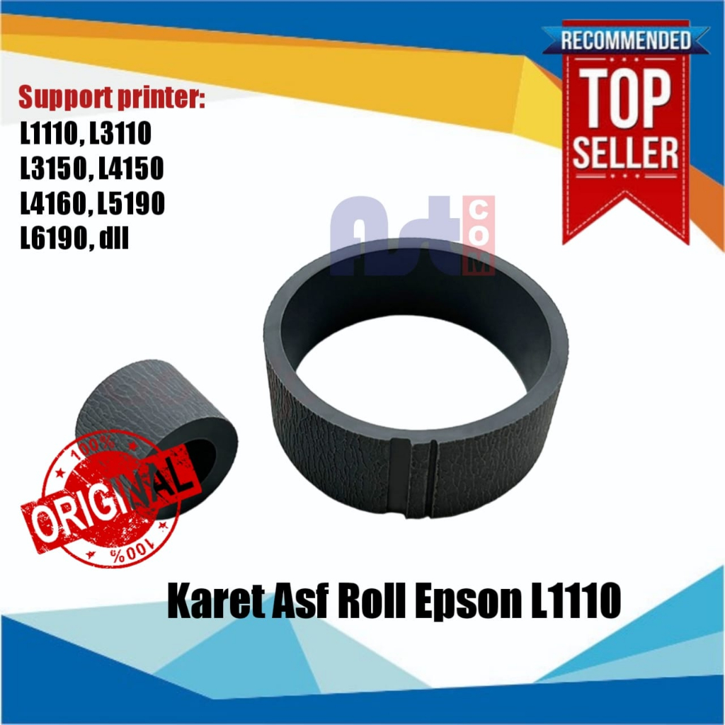 Karet asf roller epson L1110 L3110 L3150 L4150 L5190 New Original