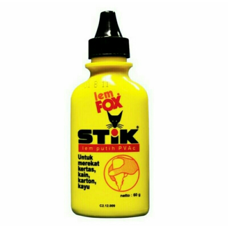 

Lem Fox Stik Lem Putih Serbaguna 60 gram