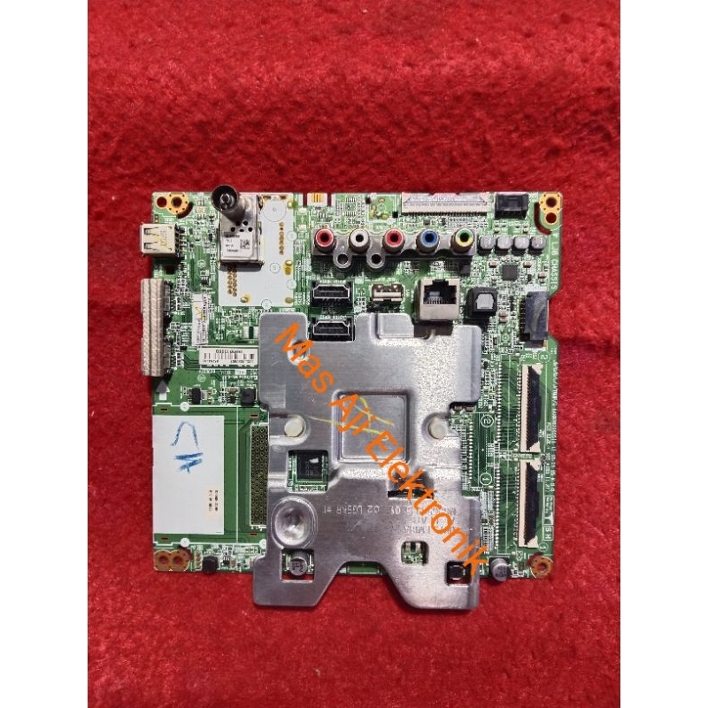 Mainboard Tv Led Lg 43UK6500PTC - Mesin Tv - Motherboard - Mobo - Micom Komponen Tv LG 43UK6500 PTC